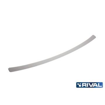 Накладка на задний бампер Rival с надписью для Toyota RAV4 2013-2015