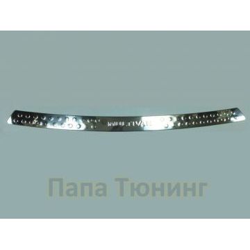 Накладка на задний бампер с надписью Omsa_Line для Volkswagen Multivan 2003-2015