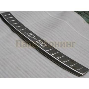 Накладка на задний бампер OEM Tuning для Volvo XC60 2014-2017