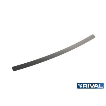 Накладка на задний бампер Rival с надписью на седан для Lada Granta 2011-