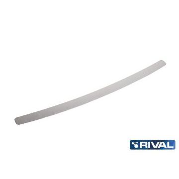 Накладка на задний бампер Rival с надписью на хетчбек для Lada Granta 2014-