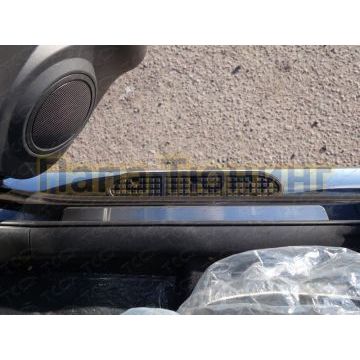 Накладки на пороги шлифованный лист ТСС для Chery Tiggo FL 2013-2016