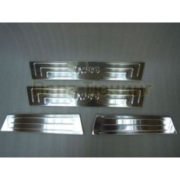 Накладки на дверные пороги 4 штуки Omsa_Line для Hyundai ix35 2010-2015 Накладки на дверные пороги 4 штуки Omsa_Line для Hyundai ix35 2010-2015