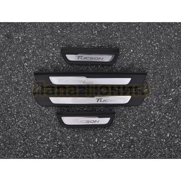 Накладки на дверные пороги оригинал OEM Tuning для Hyundai Tucson 2015-