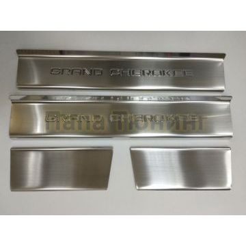 Накладки на дверные пороги 4 штуки Omsa_Line для Jeep Grand Cherokee 2010- Накладки на дверные пороги 4 штуки Omsa_Line для Jeep Grand Cherokee 2010-