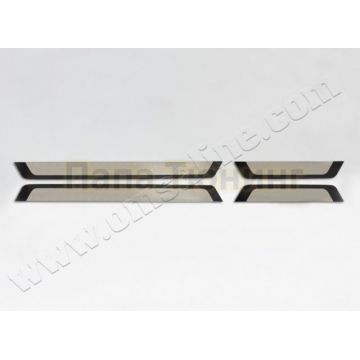 Накладки на дверные пороги 4 штуки Omsa_Line для Kia Rio 2011-2017 Накладки на дверные пороги 4 штуки Omsa_Line для Kia Rio 2011-2017