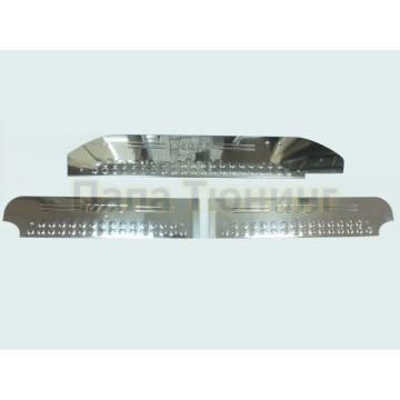 Накладки на дверные пороги 3 штуки Omsa_Line для Mercedes-Benz V-class/Vito/Viano 2003-2014 Накладки на дверные пороги 3 штуки Omsa_Line для Mercedes-Benz V-class/Vito/Viano 2003-2014