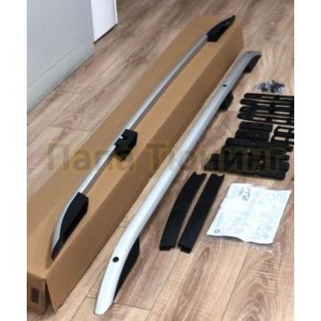 Рейлинги серебристые для авто с подготовкой CAN Otomotiv для Volkswagen Touareg 2002-2010