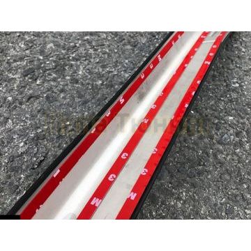 Накладки на дверные пороги на металл с логотипом 4 части OEM Tuning для Skoda Kodiaq 2017-