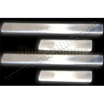 Накладки на дверные пороги 4 штуки Omsa_Line для Seat Leon 2013- Накладки на дверные пороги 4 штуки Omsa_Line для Seat Leon 2013-