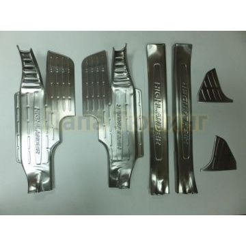 Накладки на дверные пороги с логотипом из 8 частей OEM Tuning для Toyota Highlander 2014-