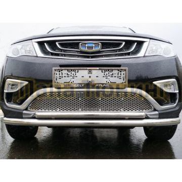 Накладка решётки радиатора нижняя лист для Geely Atlas 2018-