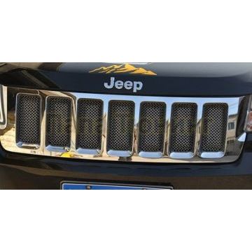 Накладка решётки радиатора сетка OEM Tuning для Jeep Grand Cherokee 2010-