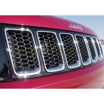 Накладка решётки радиатора, вставки OEM Tuning для Jeep Grand Cherokee 2010-
