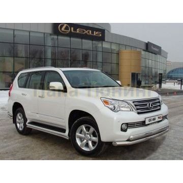 Накладка решётки радиатора 16 мм ТСС для Lexus GX-460 2010-2013