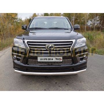 Накладка решётки радиатора ромб ТСС для Lexus LX-570 Sport 2014-