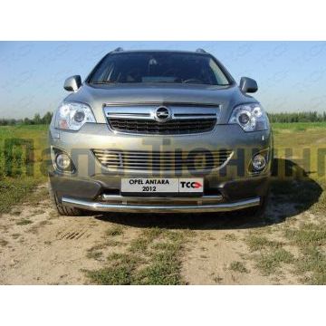 Накладка решётки радиатора 12 мм ТСС для Opel Antara 2010-2017