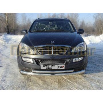 Накладка решётки радиатора 12 мм ТСС для SsangYong Kyron 2007-2015