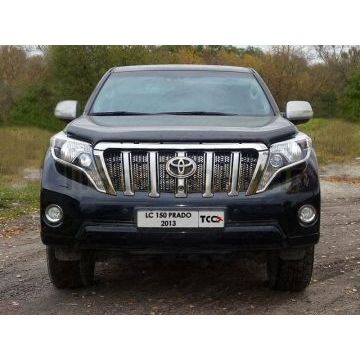 Решетка радиатора внутренняя лист ТСС для Toyota Land Cruiser Prado 150 2013-2017