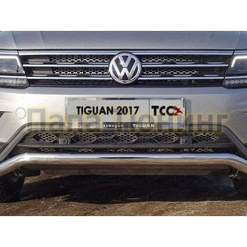 Накладка решётки радиатора нижняя лист для Offroad ТСС для Volkswagen Tiguan 2016-