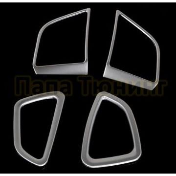 Декоративные накладки на руль и окантовка вентиляции салона OEM Tuning для Hyundai Tucson 2015-2018