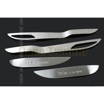 Накладки на низ внутренней обшивки дверей OEM Tuning для Hyundai Tucson 2015-2018