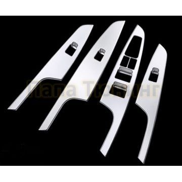 Накладки на панели управления дверей OEM Tuning для Hyundai Tucson 2015-2018