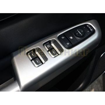 Накладки на панели управления дверей 4 части OEM Tuning для Kia Sportage 2016-