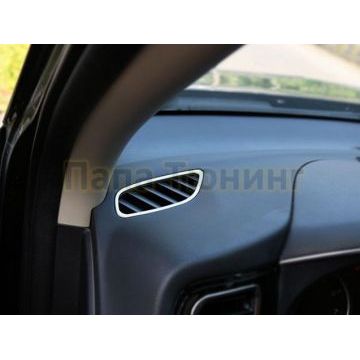 Окантовка боковой вентиляции салона 2 части OEM Tuning для Mitsubishi Outlander 2015-