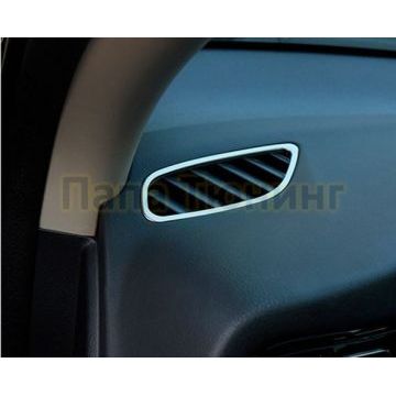 Окантовка боковой вентиляции салона 2 части OEM Tuning для Mitsubishi Outlander 2015-