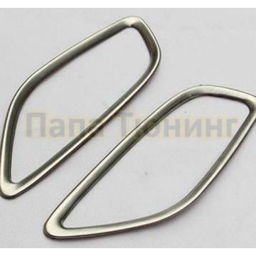 Окантовка боковой вентиляции салона 2 части OEM Tuning для Mitsubishi Outlander 2015-