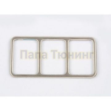 Окантовка на кнопку регулировки фар OEM Tuning для Mitsubishi Outlander 2015-