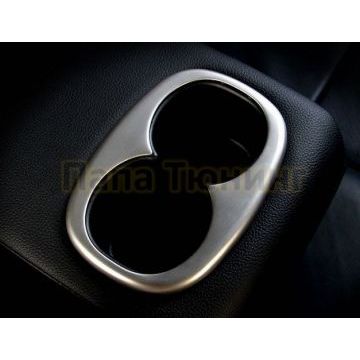 Окантовка подстаканника для подлокотника заднего сиденья OEM Tuning для Mitsubishi Outlander 2015-