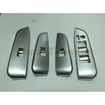 Накладки на панели управления дверей OEM Tuning для Toyota Highlander 2014-