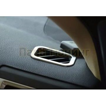 Окантовка вентиляции салона из 2 частей OEM Tuning для Toyota Highlander 2014-