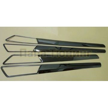 Накладки на внутреннюю обивку дверей 4 части OEM Tuning для Skoda Kodiaq 2017-