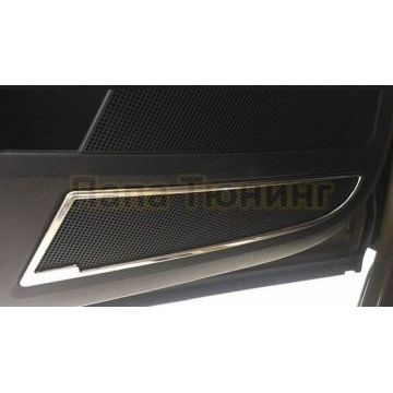 Окантовка нижних динамиков передней двери 2 части OEM Tuning для Skoda Kodiaq 2017-