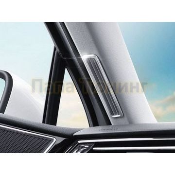 Накладки на воздуховоды передних стоек OEM Tuning для Volkswagen Passat B8 2015-