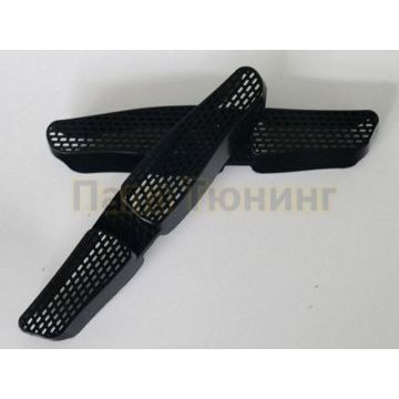 Решетка воздуховодов вентиляции салона заднего ряда 2 части OEM Tuning для Volkswagen Passat B8 2015-