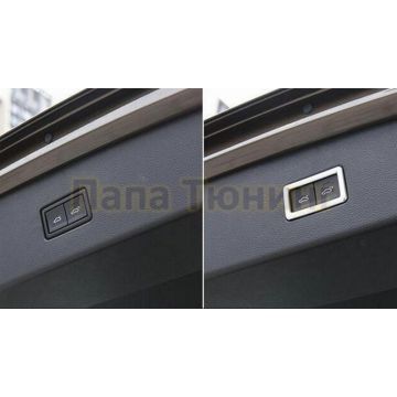 Накладка на кнопку закрытия двери багажника OEM Tuning для Volkswagen Tiguan 2016-
