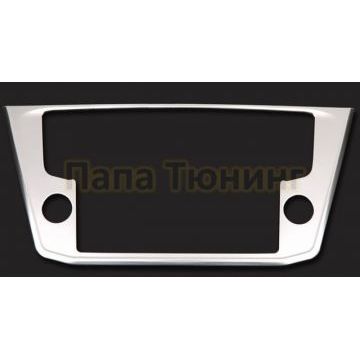 Накладка на рамку экрана аудиосистемы OEM Tuning для Volkswagen Tiguan 2016-