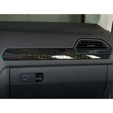 Накладка на торпеду над перчаточным ящиком чёрная OEM Tuning для Volkswagen Tiguan 2016-