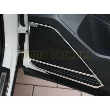 Накладки на динамики 4 части OEM Tuning для Volkswagen Tiguan 2016-