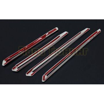 Накладки на крышку аудиоколонки в дверях 4 части OEM Tuning для Volkswagen Tiguan 2016-