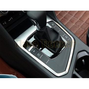 Окантовка КПП без кнопки быстрого запуска авто OEM Tuning для Volkswagen Tiguan 2016-