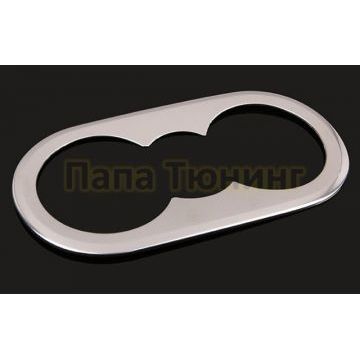 Окантовка подстаканника в подлокотнике заднего ряда OEM Tuning для Volkswagen Tiguan 2016-