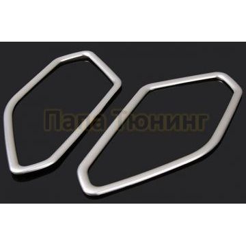 Окантовка верхнего динамика аудиосистемы в передней двери 2 части OEM Tuning для Volkswagen Tiguan 2016-