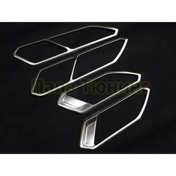 Окантовка внутренних дверных ручек 4 части OEM Tuning для Volkswagen Tiguan 2016-