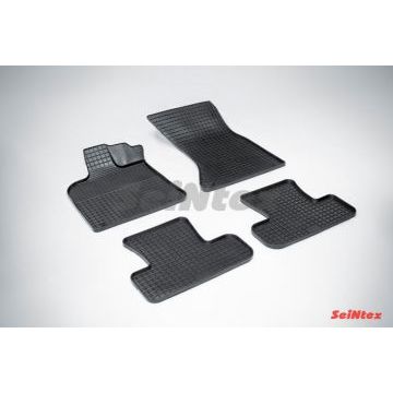Коврики резиновые Seintex с рисунком Сетка для Audi Q5 2008-2012 Коврики резиновые Seintex с рисунком Сетка для Audi Q5 2008-2012