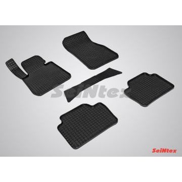 Коврики резиновые Seintex с рисунком Сетка для BMW 3 F30 2011- Коврики резиновые Seintex с рисунком Сетка для BMW 3 F30 2011-
